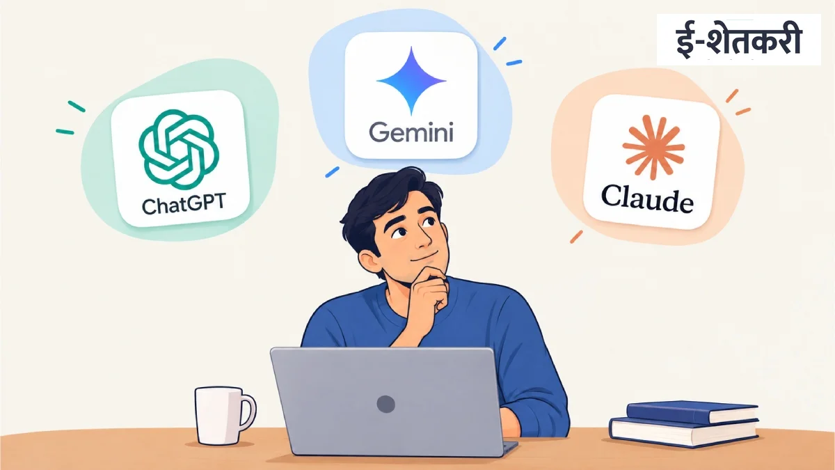 ChatGPT, Gemini की Claude: भारतात कोणता AI स्वस्त आणि फायदेशीर? ₹३९९ प्लॅन्सची तुलना